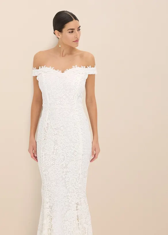 Trouwjurk van kant, bonprix