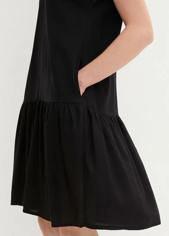 Knielange tuniekjurk van viscose, bonprix
