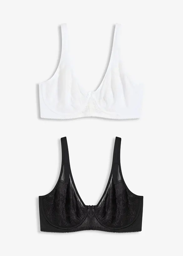 Minimizer bh met gevoerde bandjes (set van 2), bonprix
