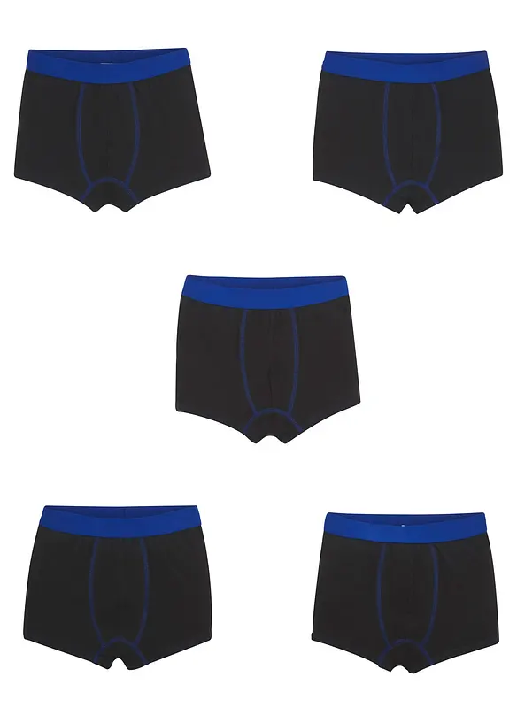 Jongens boxer met katoen (set van 5), bonprix