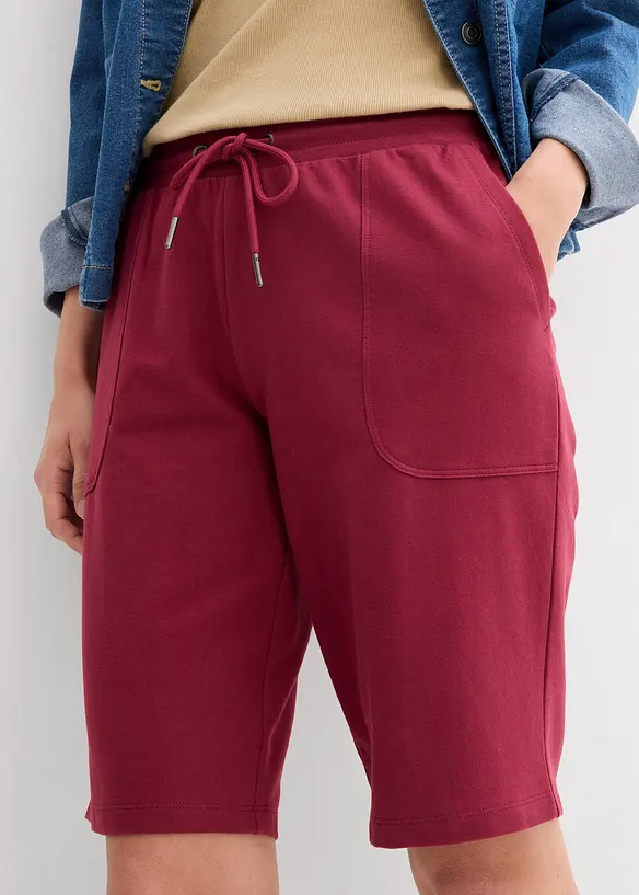 Sweat bermuda van katoen, bonprix