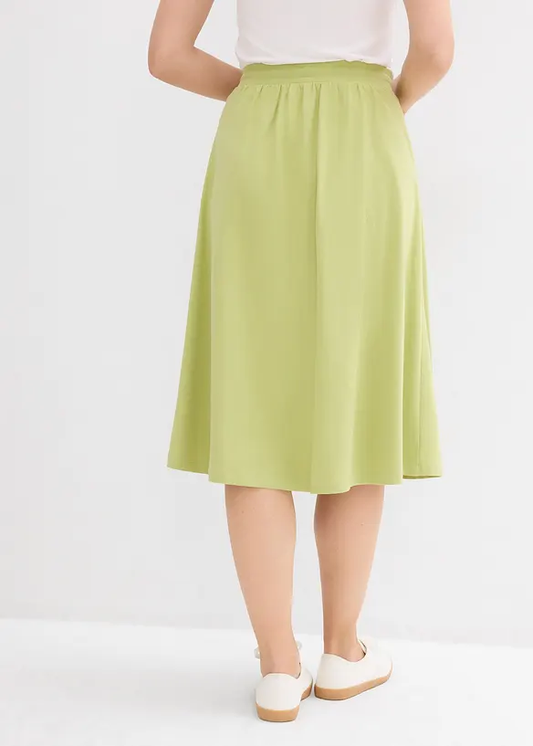 Jersey rok in een katoenmix, bonprix