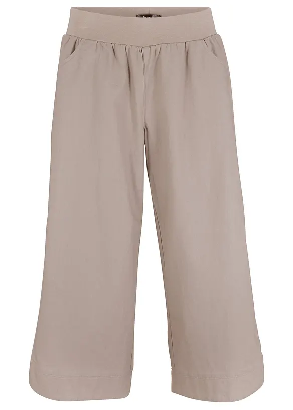 3/4 broek van een linnen-katoenmix, bonprix