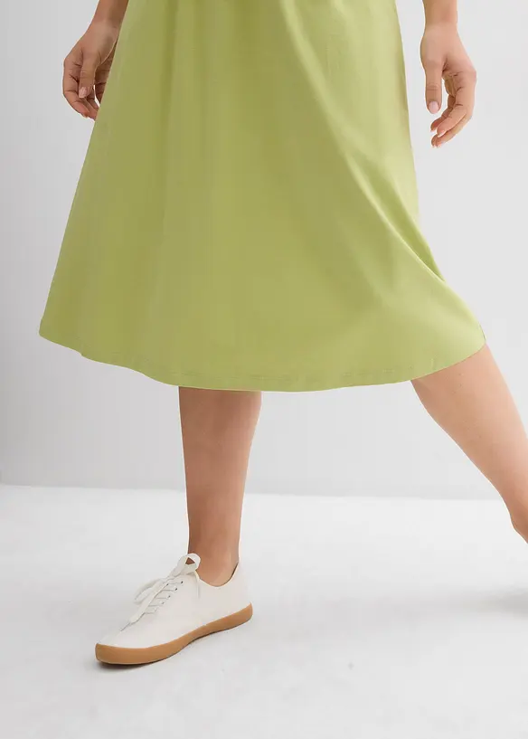 Jersey rok in een katoenmix, bonprix