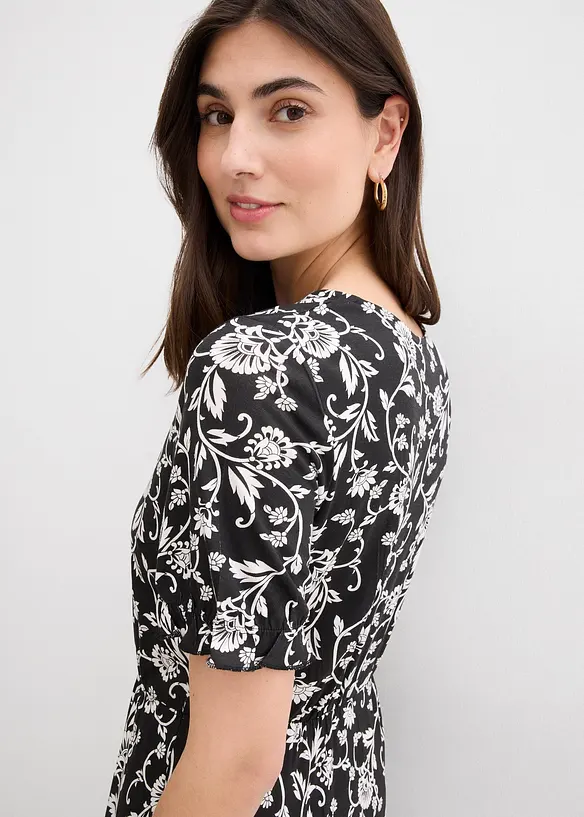 Jersey jurk van soepele viscose, bonprix