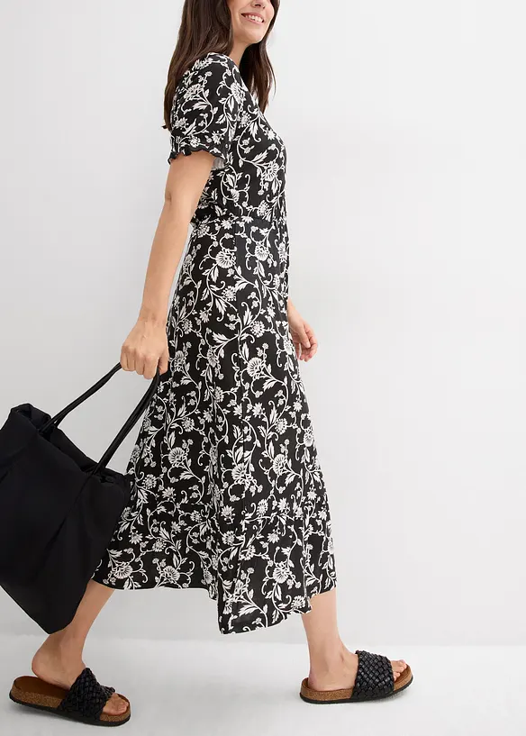 Jersey jurk van soepele viscose, bonprix