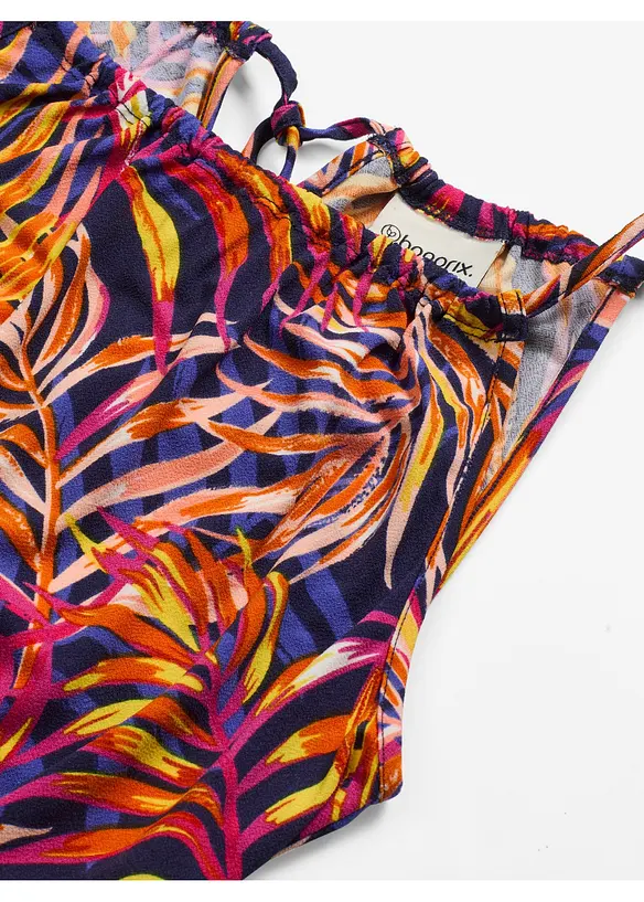Gedessineerde jersey jurk, bonprix
