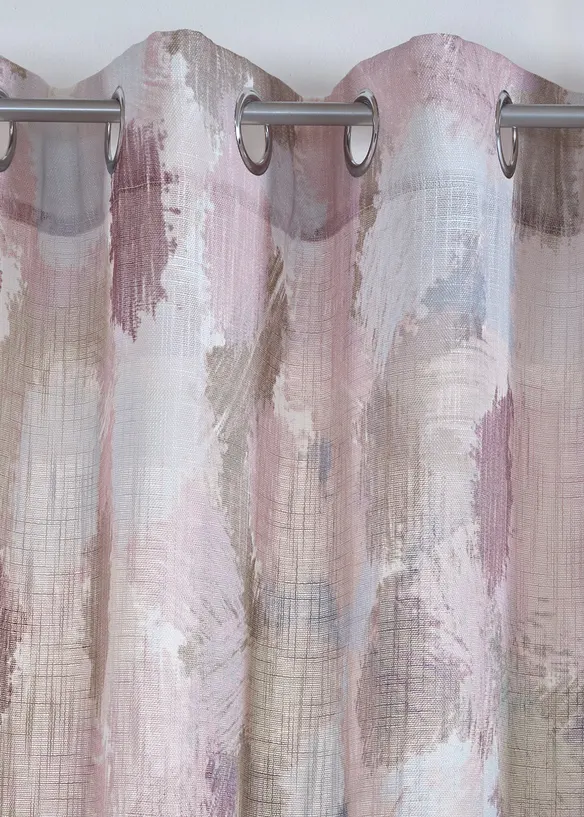 Gordijn van gerecycled polyester met print (1 stuk), bonprix