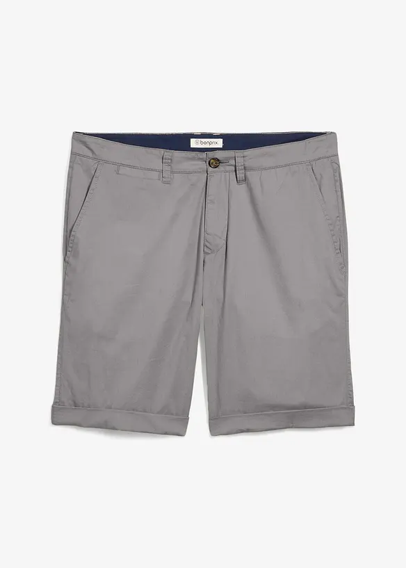 Chino bermuda van puur katoen, regular fit, bonprix