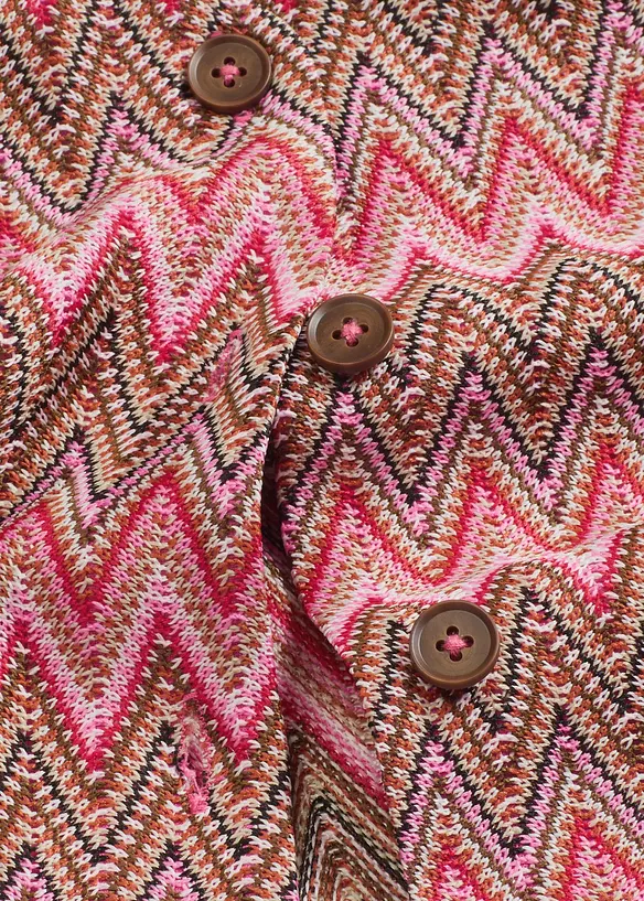 Gilet met gehaakte look, bonprix