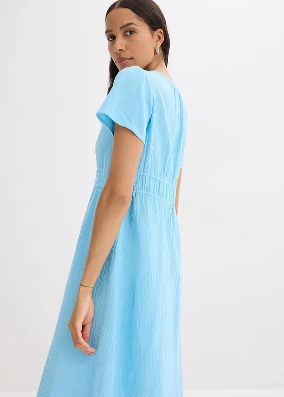 Tuniekjurk van mousseline, bonprix