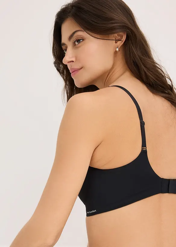Gewatteerde Feel Comfort lasercut bh zonder beugels, bonprix