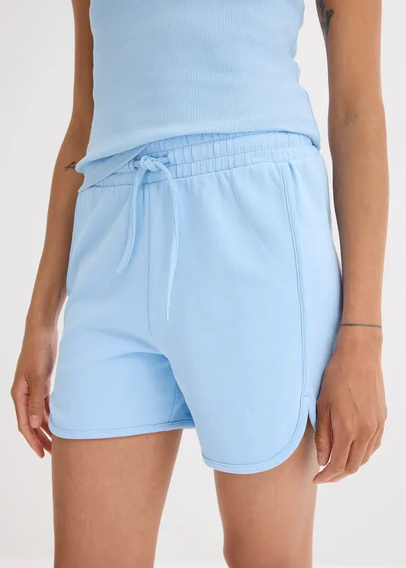 Sweat short van biologisch katoen, bonprix