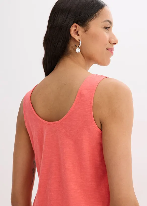 Tanktop van biologisch katoen, bonprix