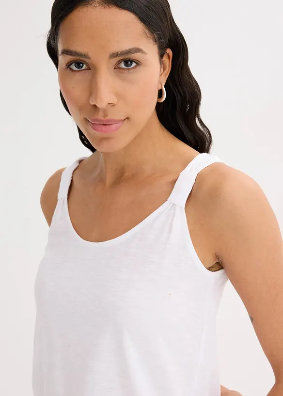 Tanktop van biologisch katoen, bonprix