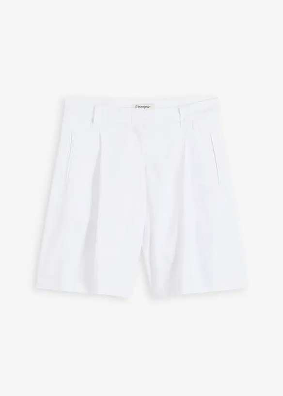 Short in een lichte linnenmix, bonprix