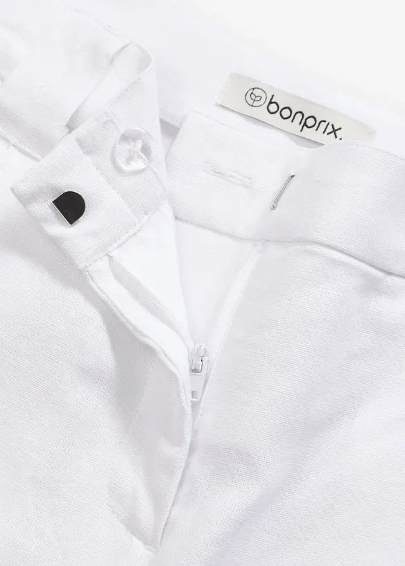 Short in een lichte linnenmix, bonprix