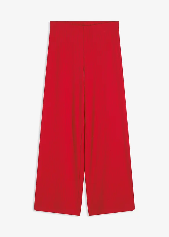 Palazzo broek met een comfortabele tailleband, bonprix