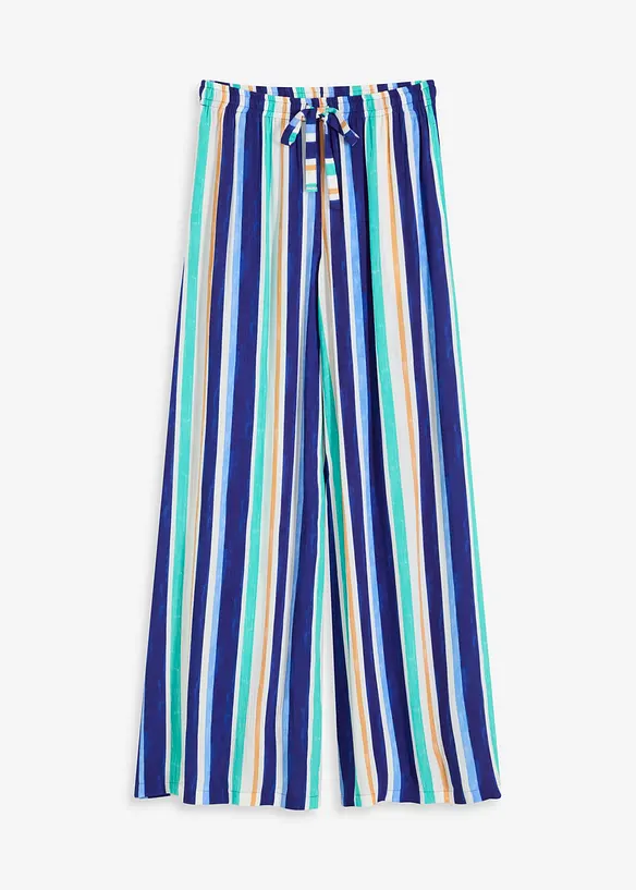 Wijde broek van soepele viscose, bonprix
