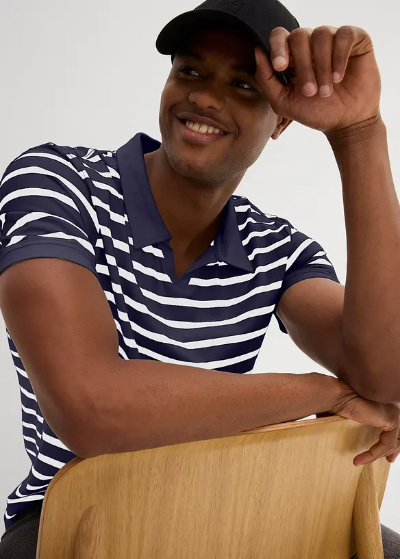Poloshirt met biologisch katoen, bonprix