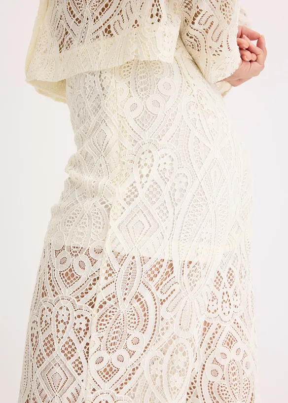 Broek van kant, bonprix
