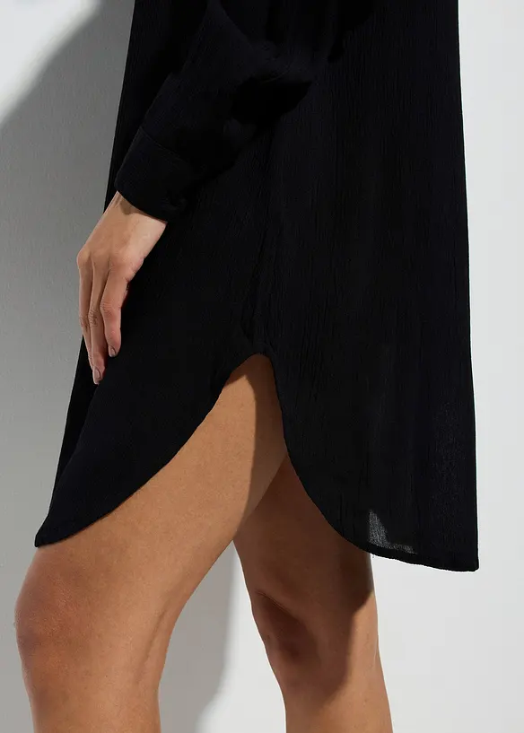 Lange strandblouse van viscose, bonprix