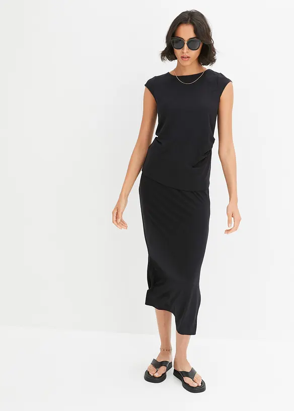 Shirt van soepele viscose, bonprix