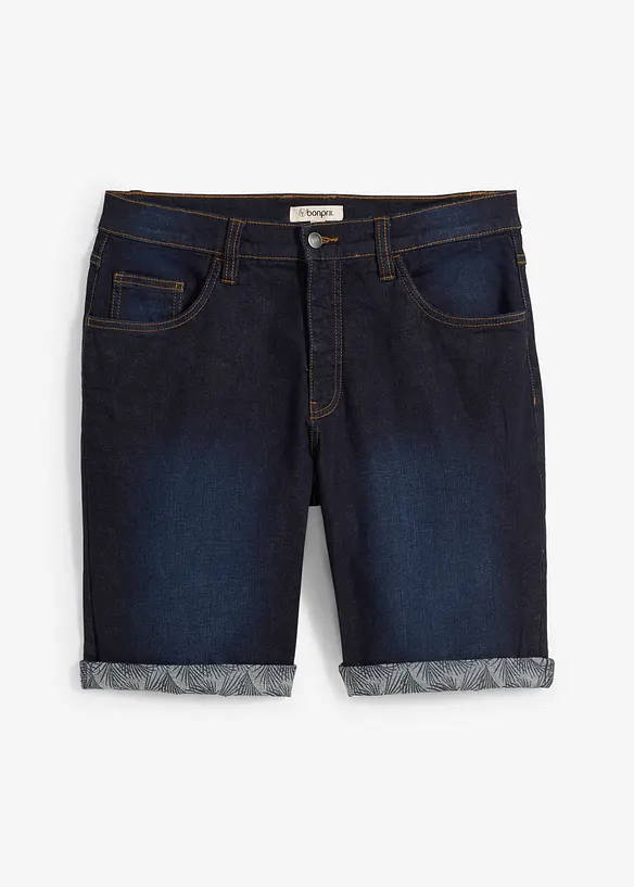 Stretch jeans bermuda, regular fit, bonprix