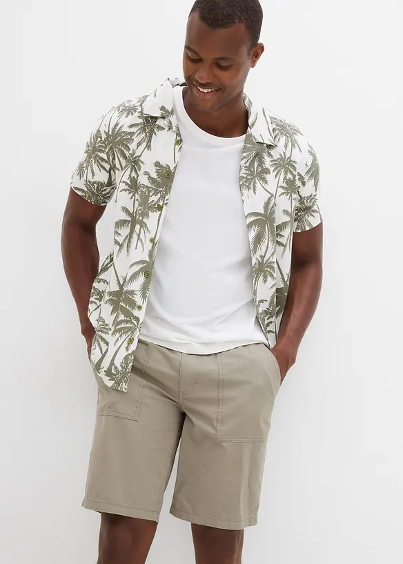 Bermuda met comfortabele band, regular fit, bonprix