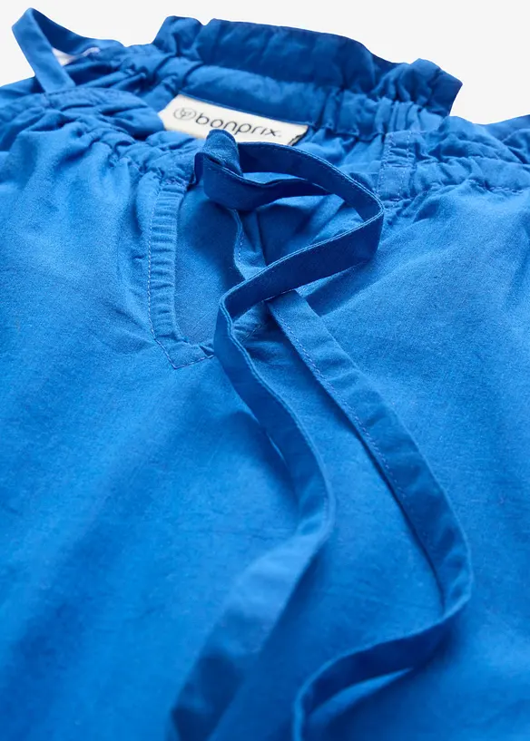 Jurk met zijde, bonprix