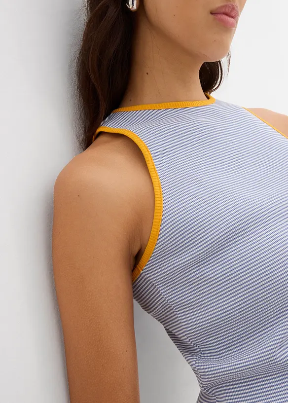 Tanktop van biologisch katoen, bonprix