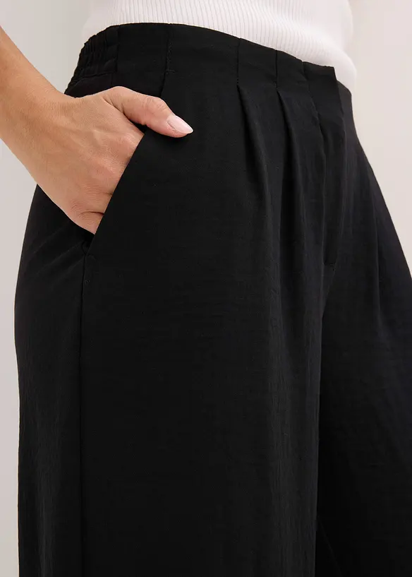 Getextureerde broek, bonprix