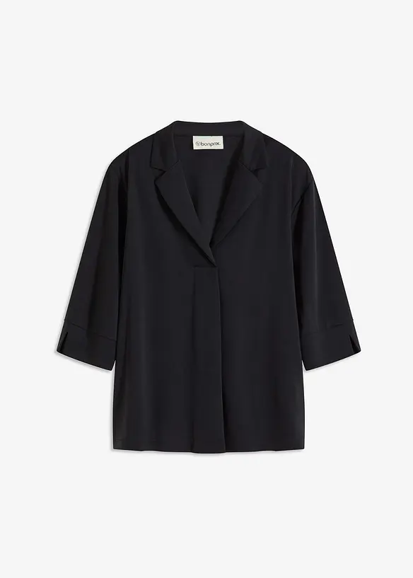 Shirt tuniek van soepele viscose piqué, bonprix