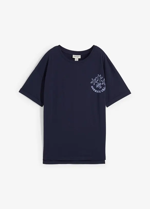 Boxy shirt van puur katoen, bonprix
