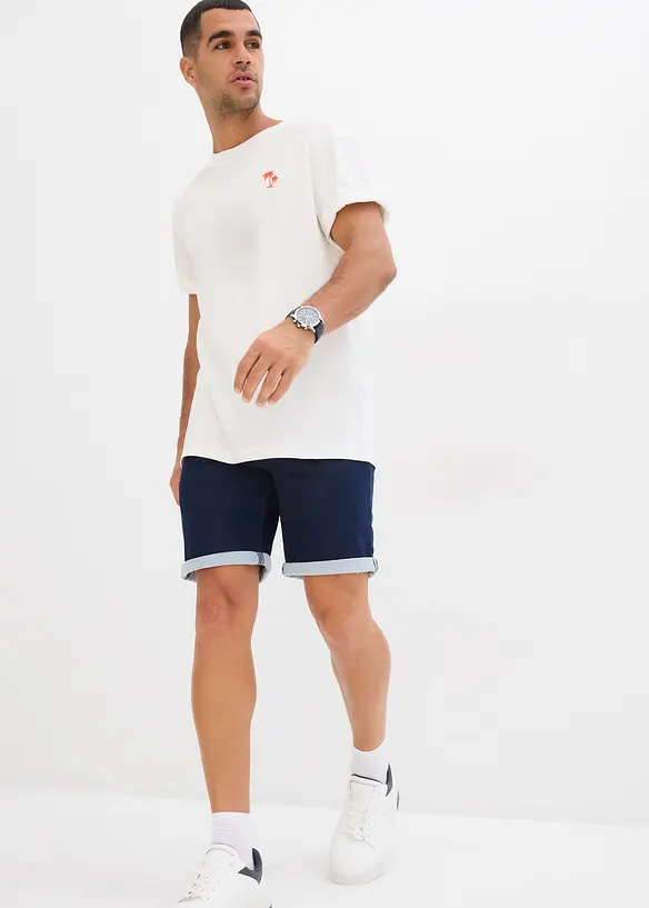 Long sweatjeans short, regular fit, bonprix