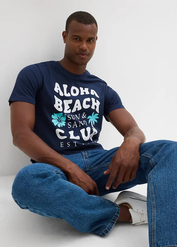 T-shirt van puur katoen, bonprix