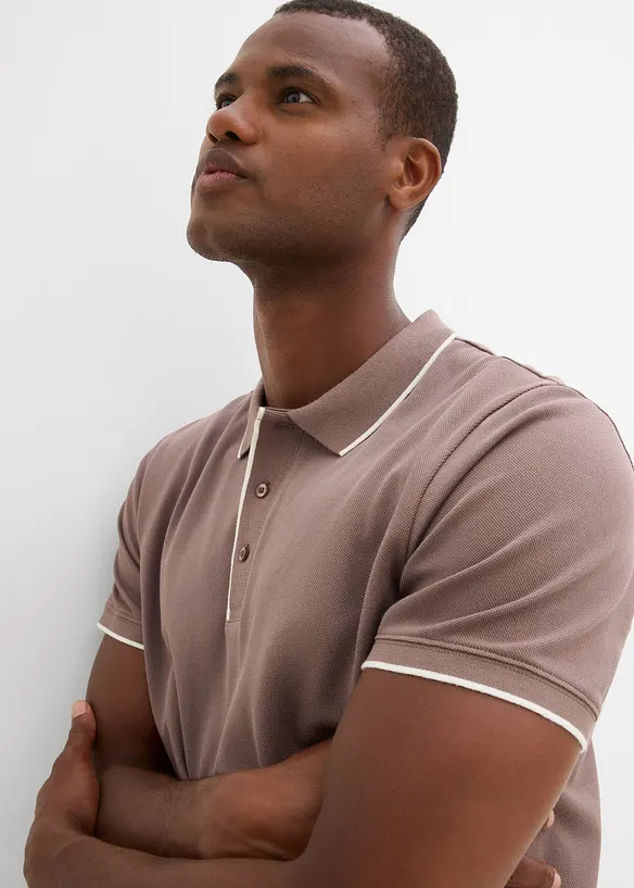 Piqué poloshirt van puur katoen, bonprix