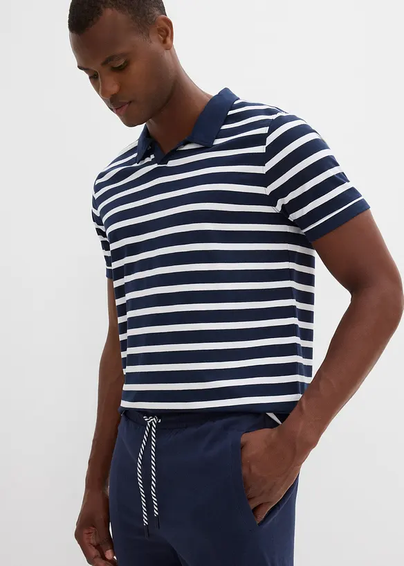 Jersey longshort ( set van 2) van puur biologisch katoen, bonprix