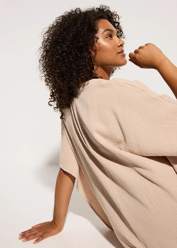 Strandtuniek van mousseline, bonprix