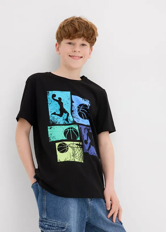T-shirt van biologisch katoen, bonprix