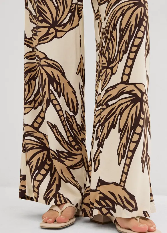 Marlene Dietrich broek van vloeiende viscose, bonprix