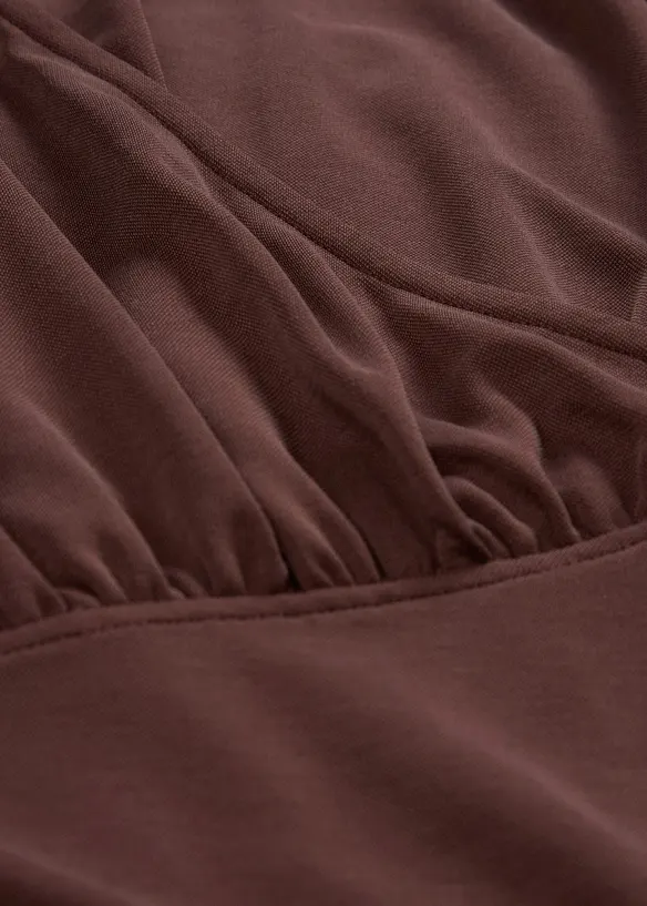 Wikkelshirt van een vloeiende viscosemix, bonprix