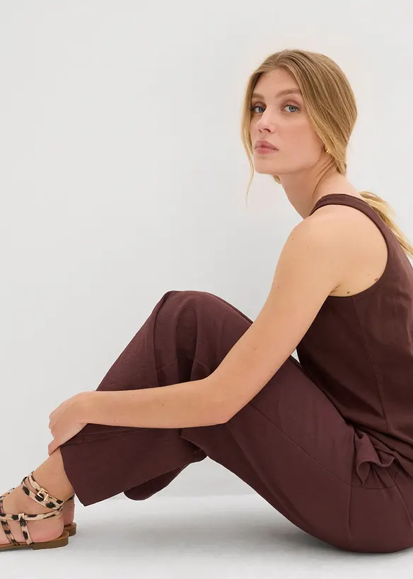 Tanktop van puur katoen (set van 2), bonprix