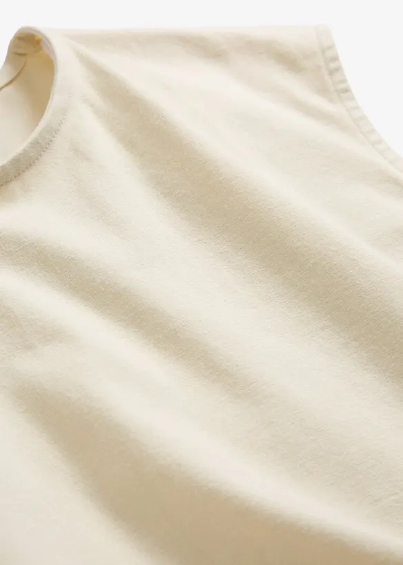 Shirt met elastische boordjes, bonprix