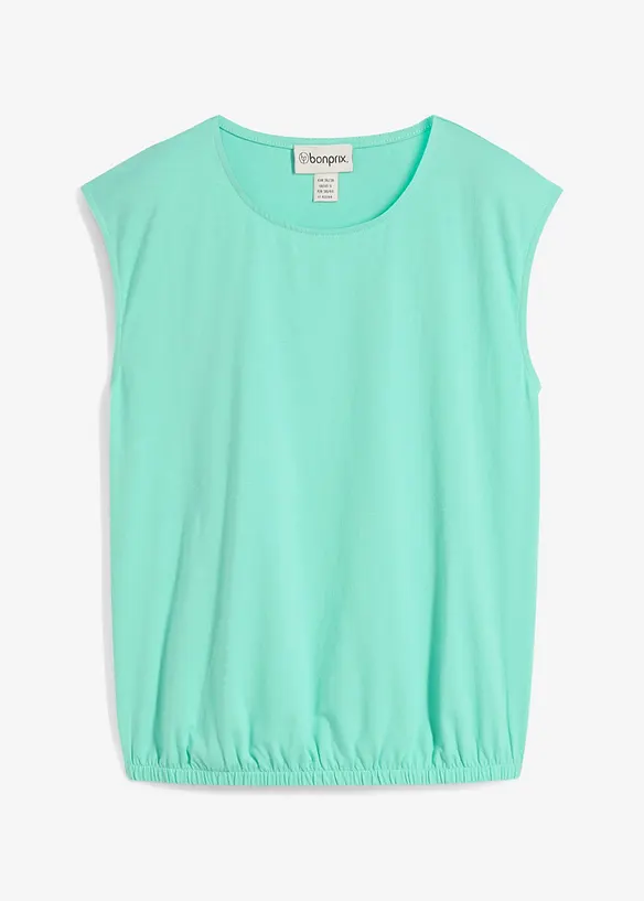 Shirt met elastische boordjes, bonprix