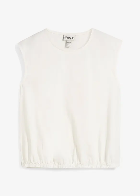 Shirt met elastische boordjes, bonprix