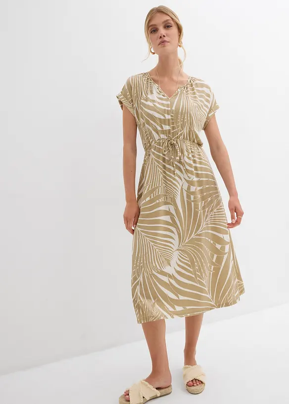 Jersey jurk van soepele viscosemix, bonprix