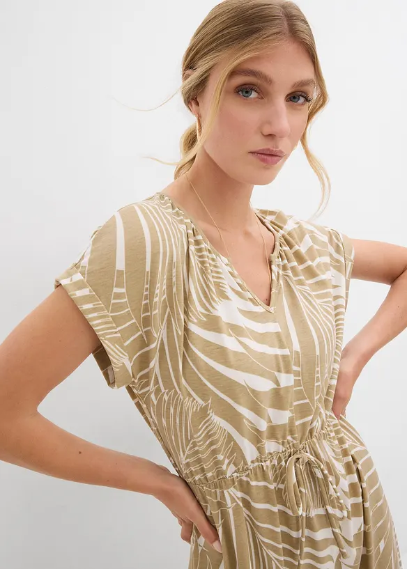 Jersey jurk van soepele viscosemix, bonprix