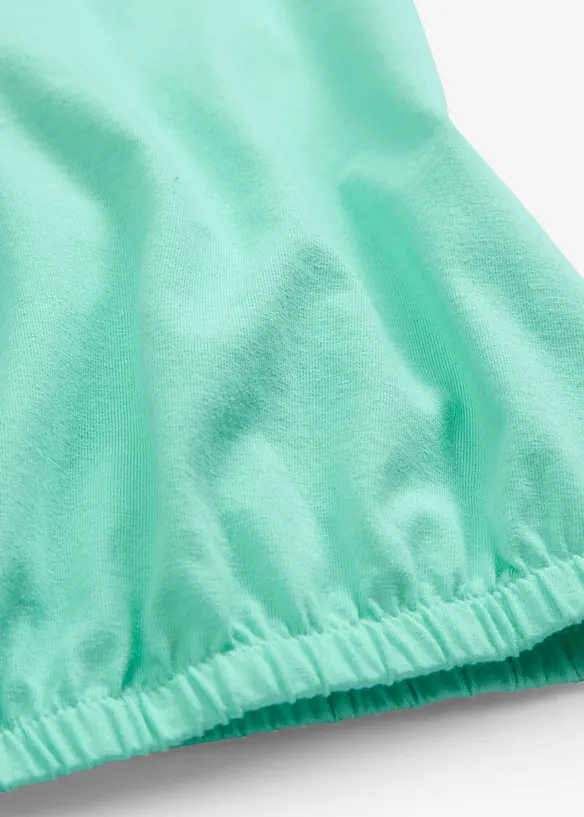 Shirt met elastische boordjes, bonprix