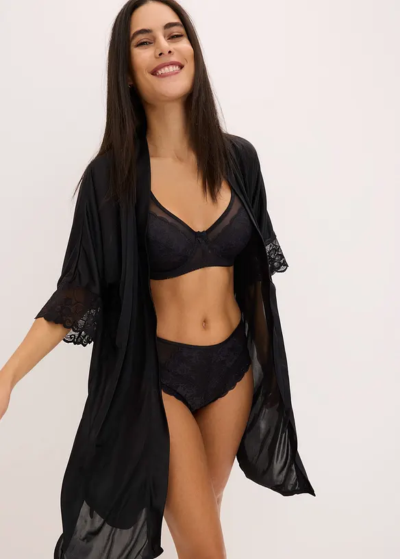 Maxislip (set van 2) met sierlijk kant, bonprix